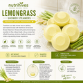 Nutrihives Lemongrass Shower Steamers 4 unit 12 Oz