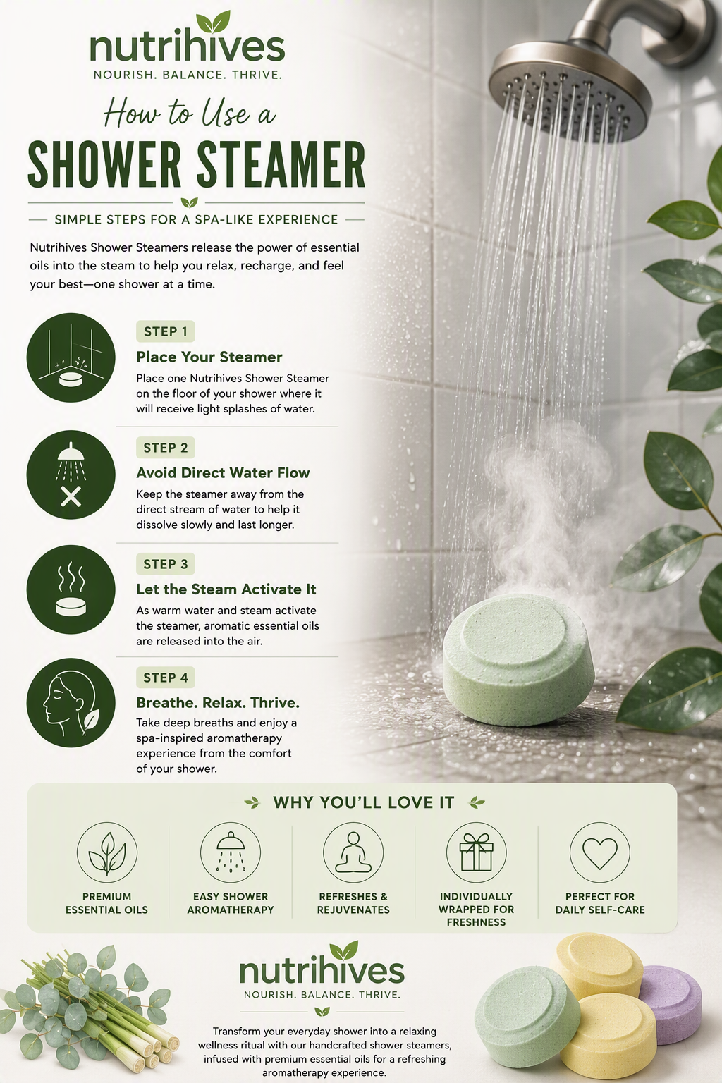 Shower Streamer - Eycalyptus - Breath Easy