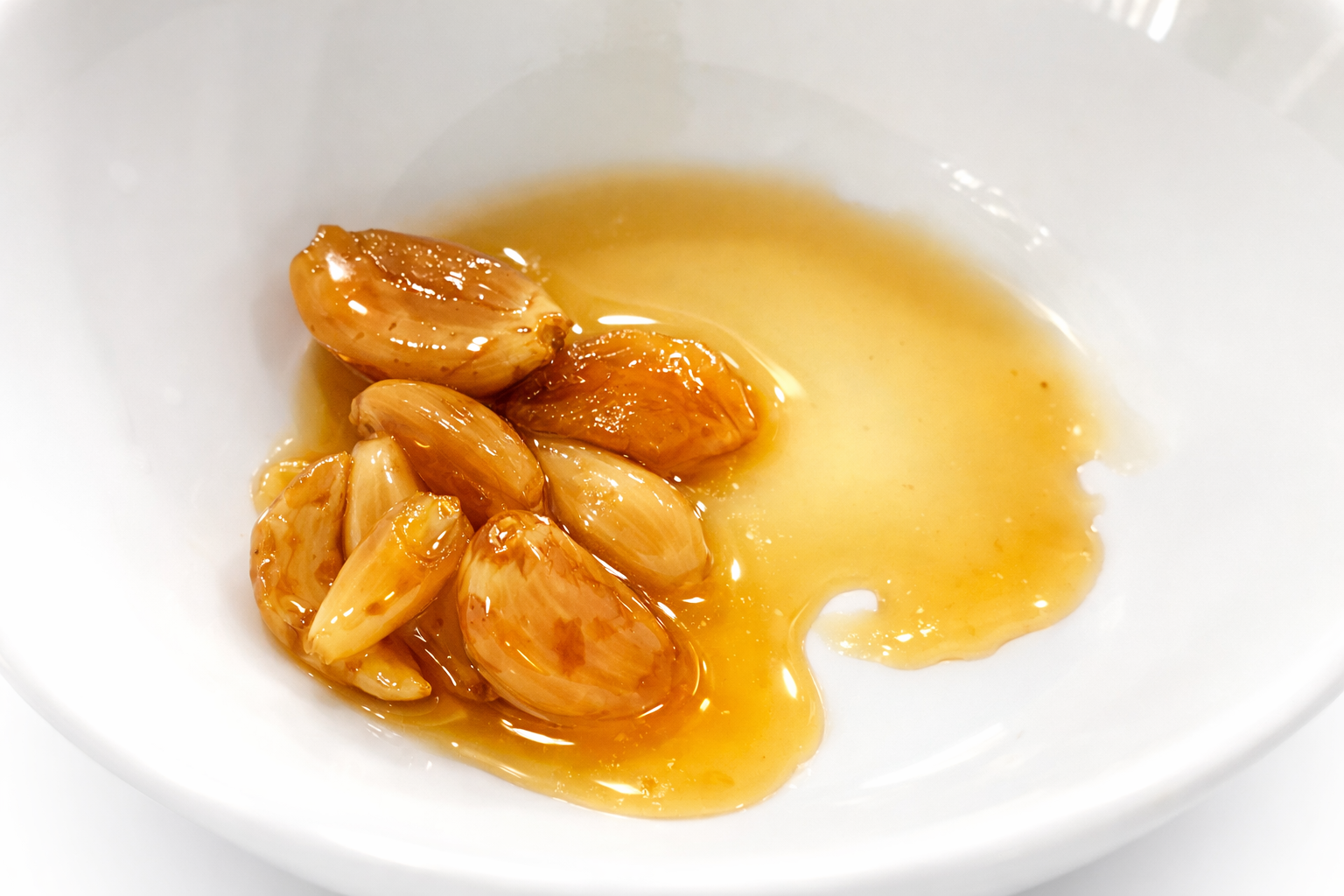 Fermented Honey Garlic 8 oz jar, Made in USA, Raw Unfiltered Honey, Garlic