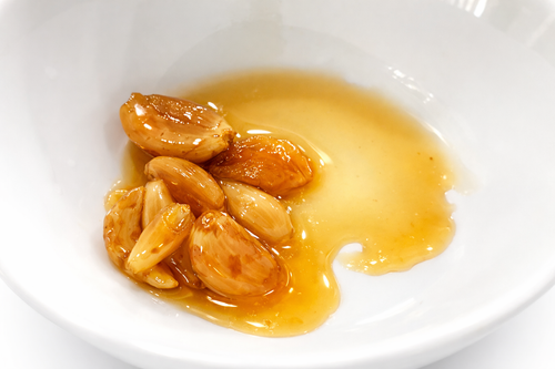 Fermented Honey Garlic 8 oz jar, Made in USA, Raw Unfiltered Honey, Garlic