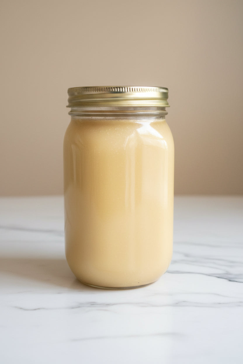 NutriHives A2 Ghee Butter – Made in USA from US Grade AA Butter (25 Oz) | 100% Pure Clarified Butter | Gut Friendly, Non-GMO, Lactose-Free & Keto Friendly