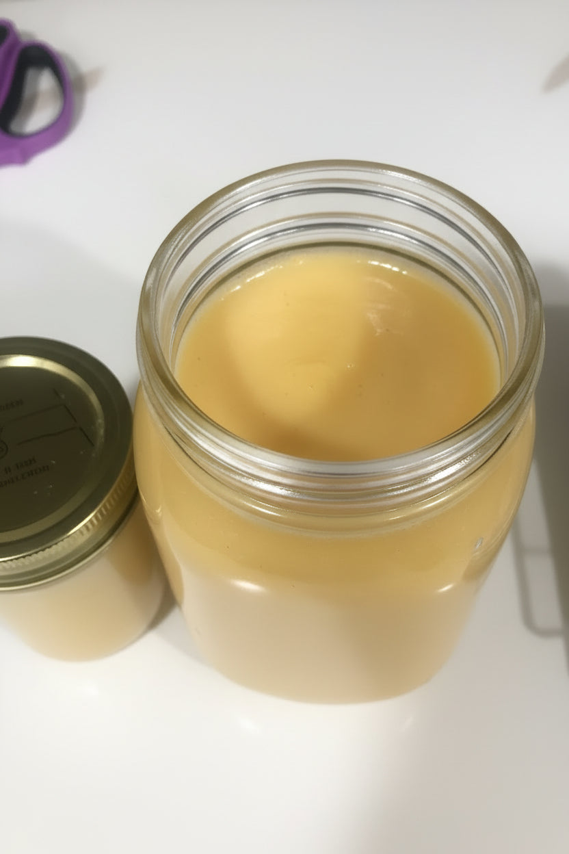 NutriHives A2 Ghee Butter – Made in USA from US Grade AA Butter (25 Oz) | 100% Pure Clarified Butter | Gut Friendly, Non-GMO, Lactose-Free & Keto Friendly