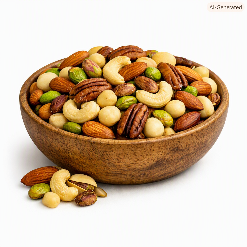 NutriHives Mixed Nuts Unsalted 32 oz – Premium Blend of Almonds, Cashews, Pistachios, Pecans & Macadamia Nuts | 100% Natural | No Salt | Healthy Snack | Plant‑Based Protein | Non‑GMO